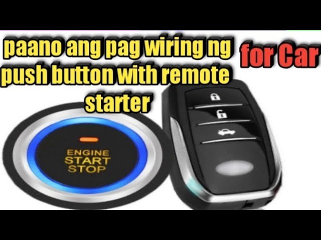 Smart Engine Start and Entry System [PART 2] How to install push start  button #Toyota #KeylessEntry 