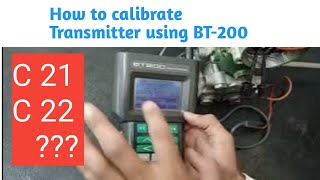 How to Calibrate transmitter | How to use brain Terminal | BT-200| Calibrate transmitter