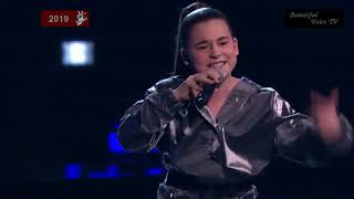 &#39;Love the Way You Lie&#39;. Mikella (Микелла Абрамова - Финал). The Voice Kids Russia 2019. Голос.Дети