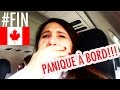 Panique  bord sur le retour du canada vlog canada angie maman 20