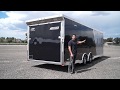 This custom ATC V-Nose trailer has everything that you need to haul your vehicle.