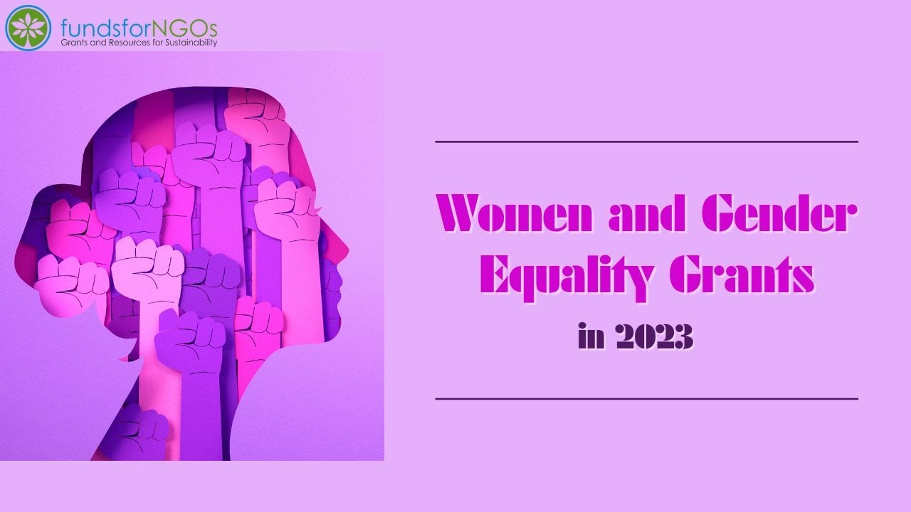 Women and Gender Equality Grants in 2023 - YouTube