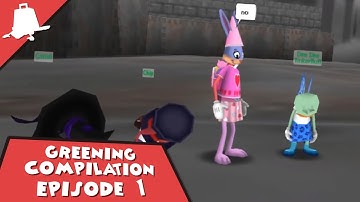 Toontown Rewritten: Greening Compilation - Over 25 Toons Greened in One Video!