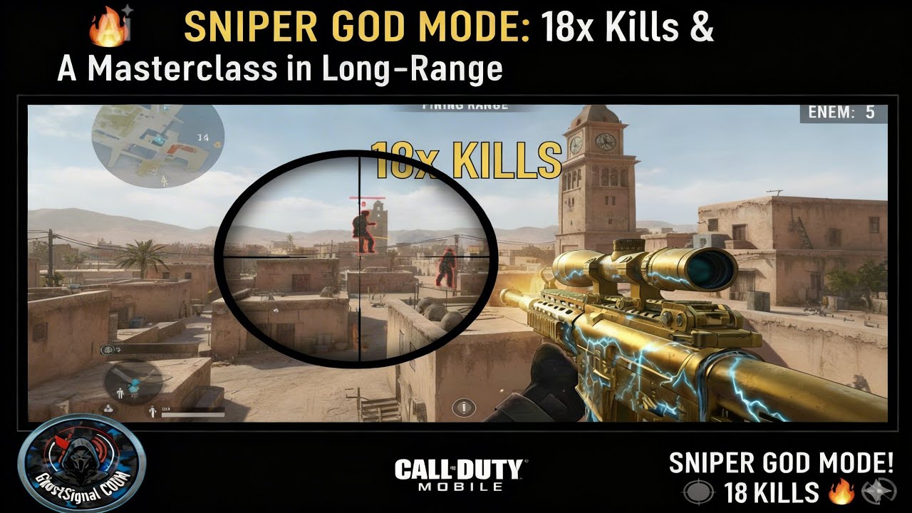 🔥 SNIPER GOD MODE: 18x Kills & A Masterclass in Long-Range