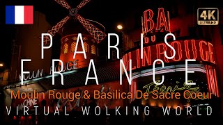 Moulin Rouge, BASILICA DE SACRE COEUR in Christmas Time