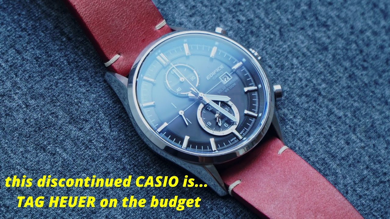 Casio Edifice EFB-503SBD-1AVDR Short Overview - YouTube