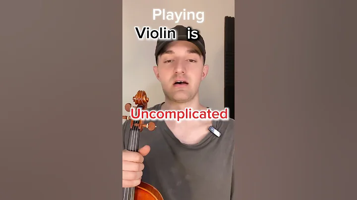 Playing Violin is Uncomplicated... #shorts