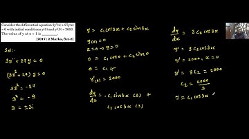 Gate Maths Questions & Answers-22