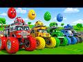 Baba oveja negra | Huevos sorpresa mágicos y ¡Encuentra rueda! | canciones infantiles