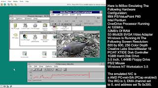 Video Playback On WinNT 3.5 (Cinepack, 86Box)