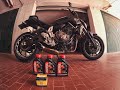 YAMAHA MT07 2021 oil filter change