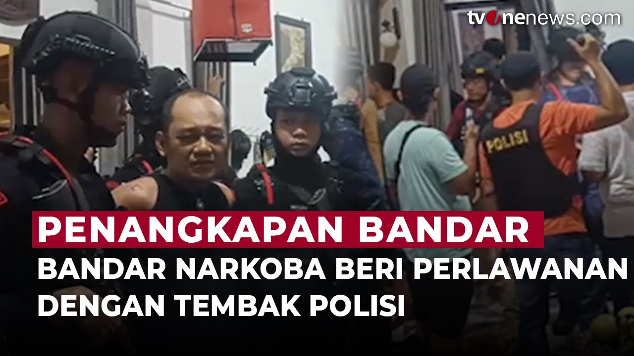 Dramatis! Aksi Penangkapan Bandar Narkoba, Polisi Mendapat Perlawanan | OneNews Update