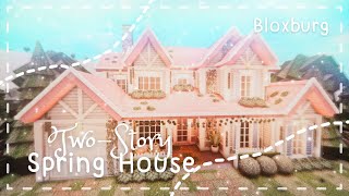 Minami Oroi Roblox Bloxburg SpeedBuild Floral Spring House, video  recording, Roblox