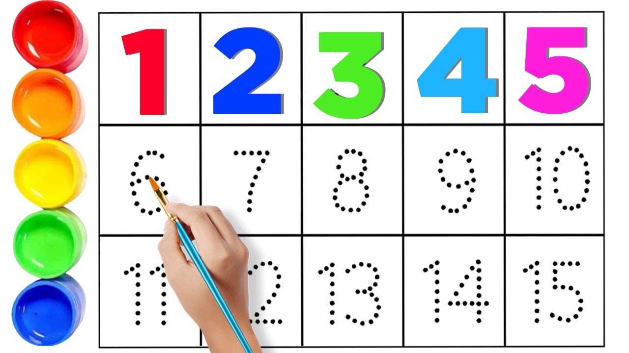 123 Number 123 Number Names 1 To 20 Numbers, 123 गिनती, 123 Number Song ...