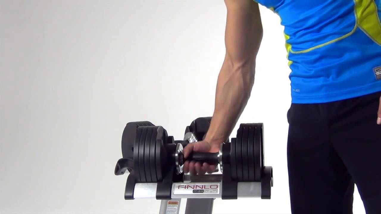 Набор гантелей с подставкой  FINNLO MAXIMUM Smart Lock 6772