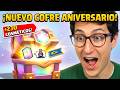 ESTO TIENE DENTRO el NUEVO COFRE de ANIVERSARIO en Clash Royale