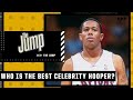 Who is the best celebrity hooper? Marcus Spears says Master P  👀 | The Jump