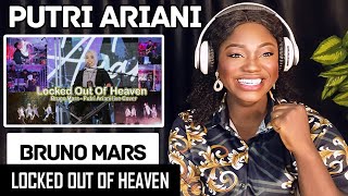 PUTRI ARIANI 🇮🇩 - LOCKED OUT OF HEAVEN (BRUNO MARS COVER) REACTION!!!😱