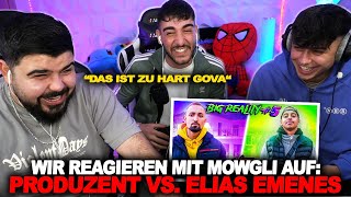 DIE HABEN KOMPLETT ÜBERTRIEBEN! 🤯😂 PRODUZENT vs. ELIAS EMENES (Rapbattle) Reaction