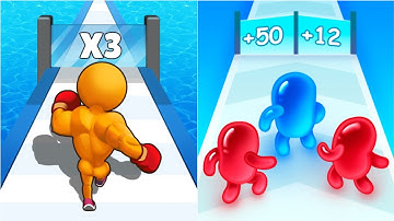 Looking good 🏃🎖️ Level up runner Vs Join blob clash 3D Android ios gameplay adventure walkthrough 🔥🔥