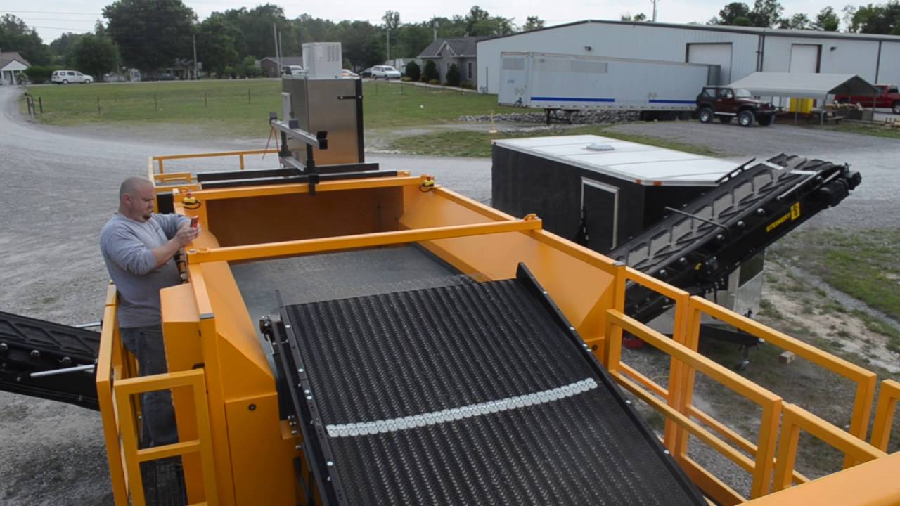 MOBILE RECYCLING EQUIPMENTFINESMASTER SHAKER TO MRB YouTube