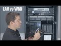 Diferencias entre la red interna (LAN) y la red externa (WAN)