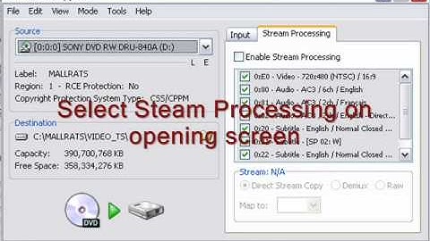 DVD Ripping Tutorial