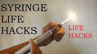 Top 5 Syringe Life Hacks!