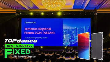TOP Dance Fixed LED Display Installation Guide | Easy Fixed LED Display Setup Tutorial