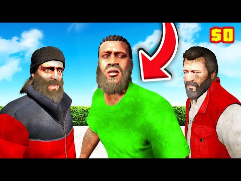 פרנקלין טרוור ומייקל הפכו להומלסים בGTA V 