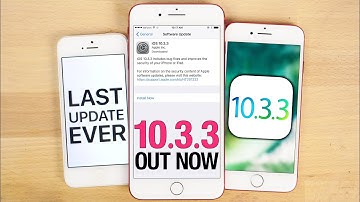iOS 10.3.3 Released - Everything You Need To Know!