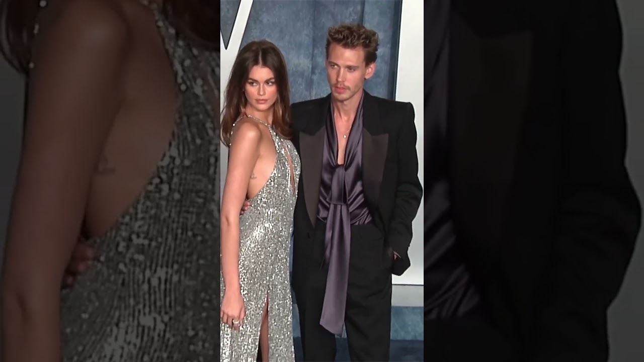 Kaia Gerber and Austin Butler at Vanity Fair Oscars Party ...