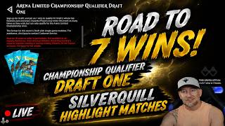 SILVERQUILL WAS WIDE OPEN! 😳 Championship Qualifier Draft Highlights | AetherHub | MTGAassistant