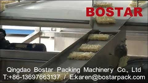 Instant noodle cake packing machine flow wrapper