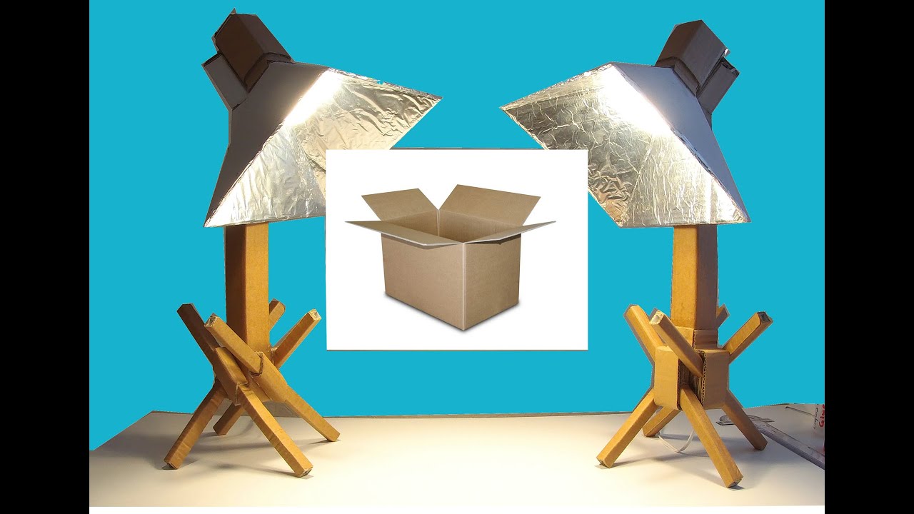 Make your own lighting tools from carton YouTube