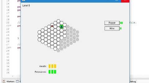 Hexagons prototype gameplay