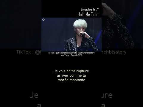 De quoi parle Hold Me Tight de BTS ? #frenchbts #holdmetight