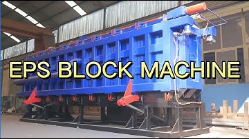 EPS Building Block Moulding Industrial Equipment