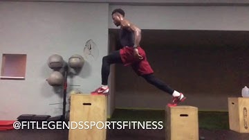 Split Stance Depth Jump