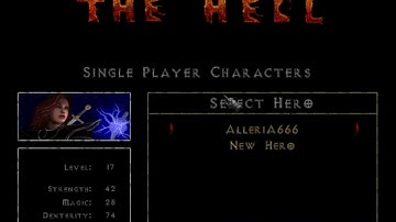 Diablo The Hell Mod Playthrough - Assassin by Alleria Part 6 Horror