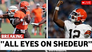 BREAKING: Shedeur Sanders SHOCKS Everyone in NEW Browns Practice Leak!