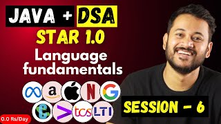Mastering Java + DSA : Java + DSA Data Types & Flow Control | Session 7