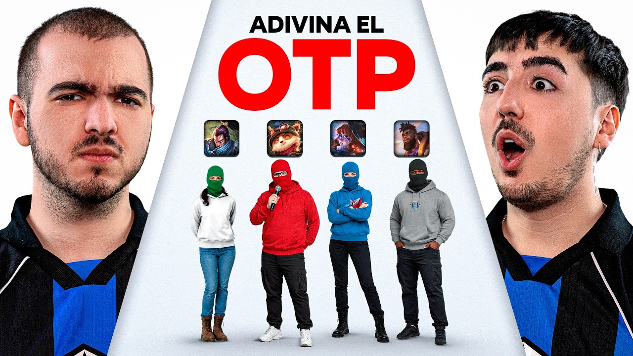ADIVINA EL CAMPEÓN OTP DE LEAGUE OF LEGENDS con Th3Antonio, Flakked, ElOjoNinja y Miniduke