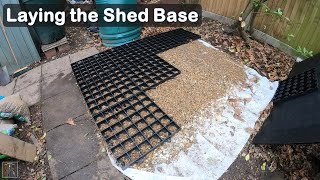 Plastic Shed Project Part 2: Laying the Base with ProBASE by DIY Dick 71,288 views 3 years ago 9 minutes, 7 seconds