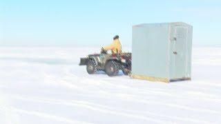 Wisconsin Dnr Says Deadlines To Remove Ice Shanties Are Approaching