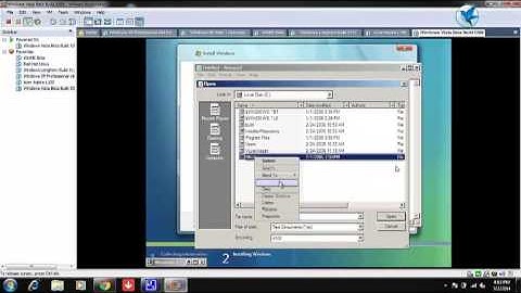 SPEED UP - Install Windows Vista Build 5308