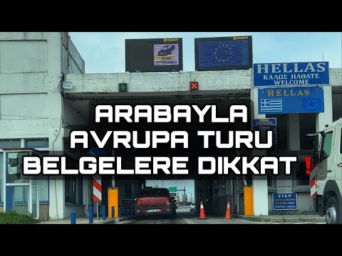 Video: Yunanistan'da Araba Kullanmak: Bilmeniz Gerekenler