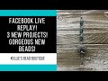 Facebook Live REPLAY - 3 new projects and gorgeous new beads!
