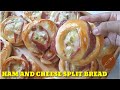 HAM AND CHEESE SPLIT BREAD RECIPE/ SARAP NA DI PAGSASAWAAN!