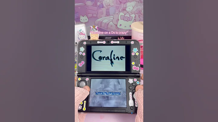 New obsession🤩 #sanrio #gaming #nostalgia #gamergirl #coraline #nintendo #nintendods #3ds